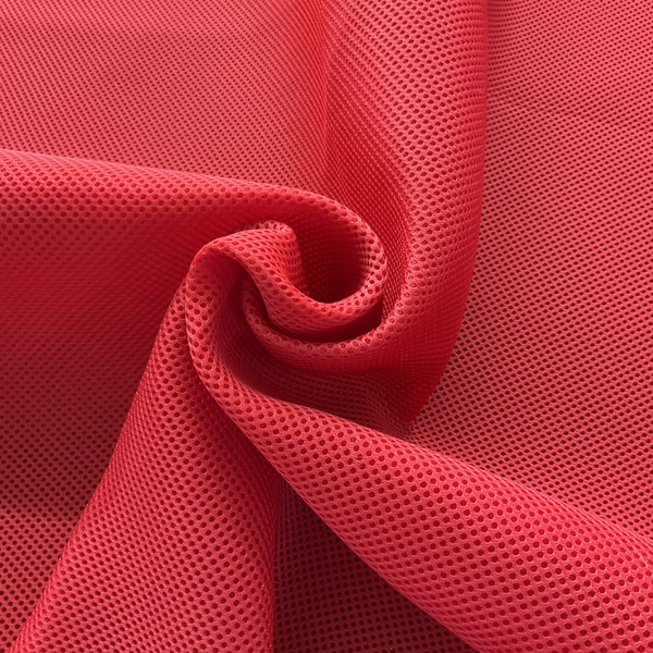 Spacer Mesh Red | Medium Weight Mesh Fabric | Home Decor Fabric | 58" Wide