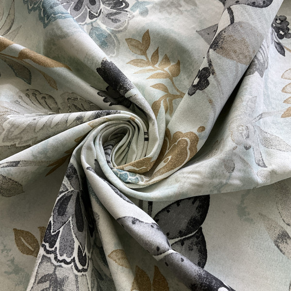 Kelly Ripa Home Light Hearted Duck Spa | Medium Weight Duck Fabric | Home Decor Fabric | 54" Wide