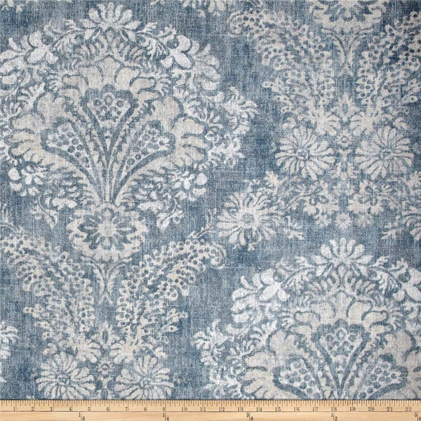 Magnolia Home Fashions Hamilton Denim | Medium Weight Duck Fabric | Home Decor Fabric | 54" Wide