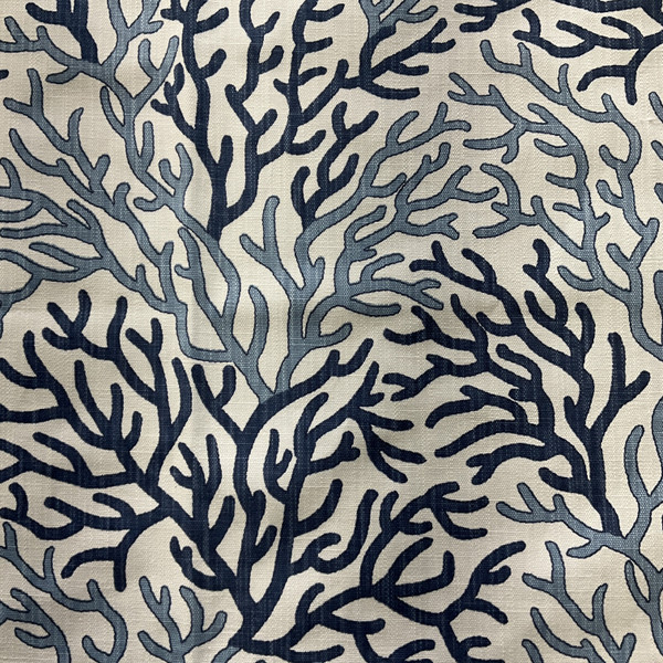Scott Living Coral Reef Basketweave Vista Luxe Linen | Heavyweight Basketweave Fabric | Home Decor Fabric | 54" Wide