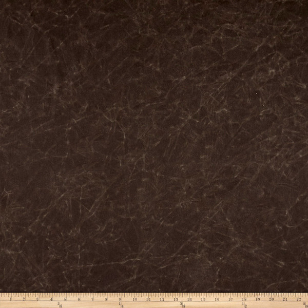 9.4 oz Waxed Canvas Chocolate Brown | Medium/Heavyweight Canvas Fabric | Home Decor Fabric | 60" Wide