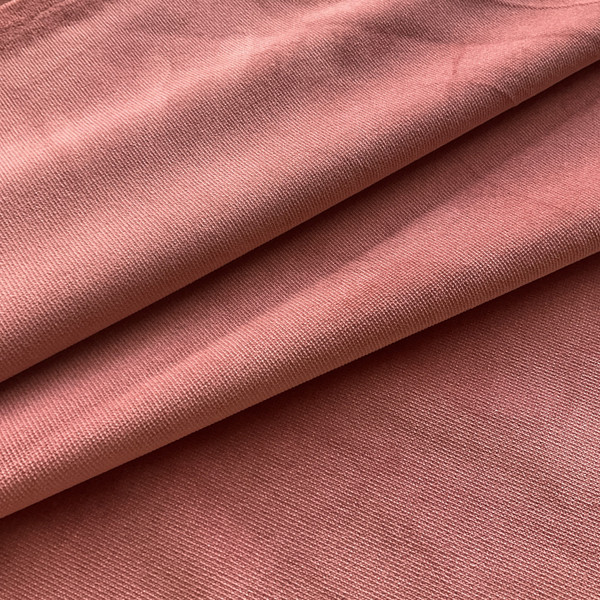 P Kaufmann Imperial Velvet Drapery Terra Rose | Heavyweight Velvet Fabric | Home Decor Fabric | 54" Wide