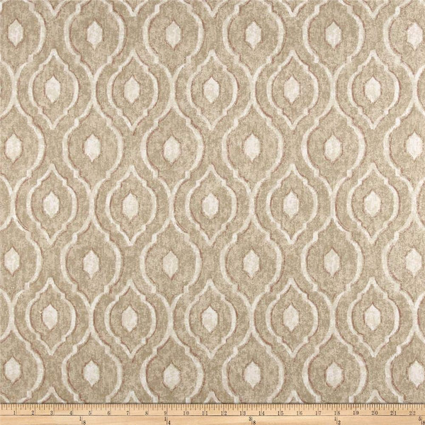 Magnolia Home Fashions Pisa Blush | Medium Weight Duck Fabric | Home Decor Fabric | 54" Wide