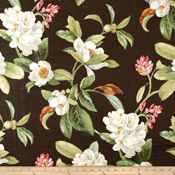 Waverly Live Artfully Nightfall Linen | Medium Weight Duck, Linen Fabric | Home Decor Fabric | 54" Wide