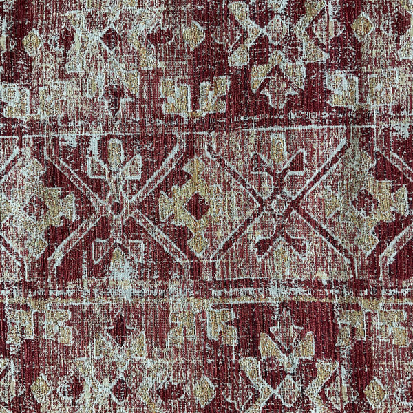 Artistry Tribal Southwest Tribal Inspired Jacquard Henna | Very Heavyweight Jacquard Fabric | Home Decor Fabric | 57" Wide