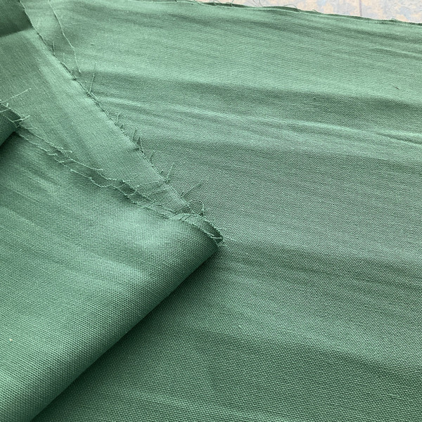 STOF France Aveyron 110" Cotton Duck Sapin | Medium Weight Duck Fabric | Home Decor Fabric | 110" Wide