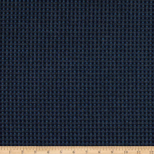 Sunbrella Dimension Depth 16007-0002 Indigo | Medium Weight Outdoor, Basketweave Fabric | Home Decor Fabric | 54" Wide