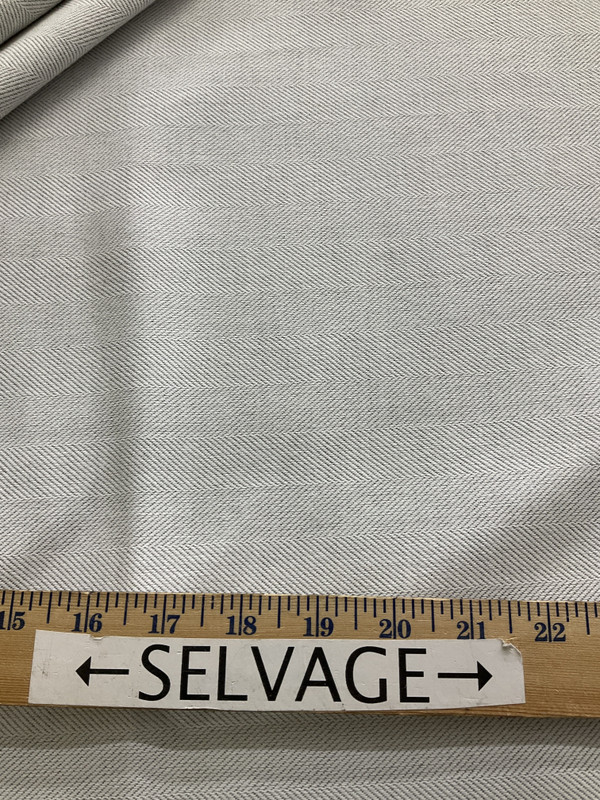 Sunbrella Fusion Switch Herringbone 40555-0021 Snow | Medium Weight Outdoor Fabric | Home Decor Fabric | 54" Wide