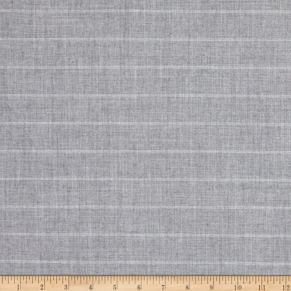 Sunbrella Fusion Ticking 40554-0003 Fog | Medium Weight Outdoor Fabric | Home Decor Fabric | 54" Wide