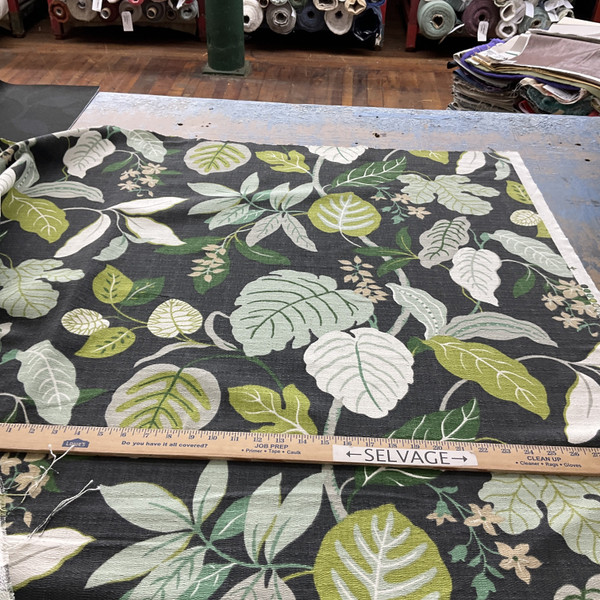 P Kaufmann Meridia Slub Duck Mineral | Medium/Heavyweight Duck Fabric | Home Decor Fabric | 54" Wide