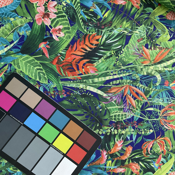 Ottertex Canvas Printed Waterproof Jungle Multi | Heavyweight Outdoor, Canvas Fabric | Home Decor Fabric | 60" Wide