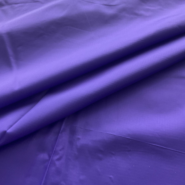1.9 Oz. Ottertex Nylon Ripstop 70 Denier DWR Purple | Very Lightweight Ripstop Fabric | Home Decor Fabric | 60" Wide