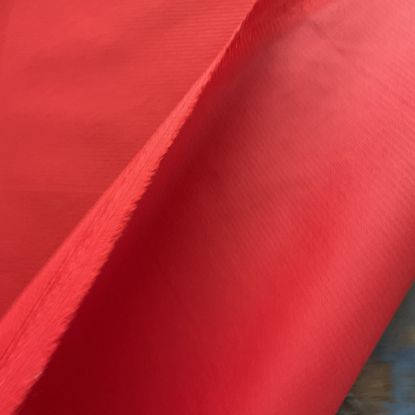 8.7 Oz Ottertex Polyurethane Coated Polyester Ripstop Red | Medium/Heavyweight Ripstop Fabric | Home Decor Fabric | 60" Wide
