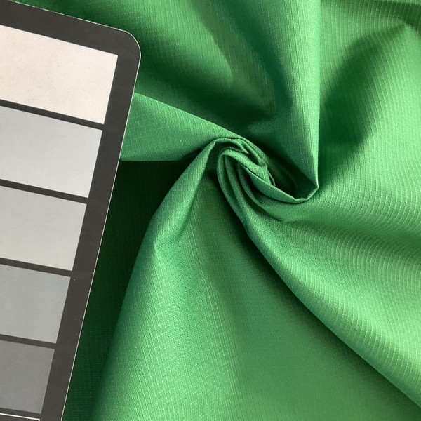 8.7 Oz Ottertex Polyurethane Coated Polyester Ripstop Kelly Green | Medium/Heavyweight Ripstop Fabric | Home Decor Fabric | 60" Wide
