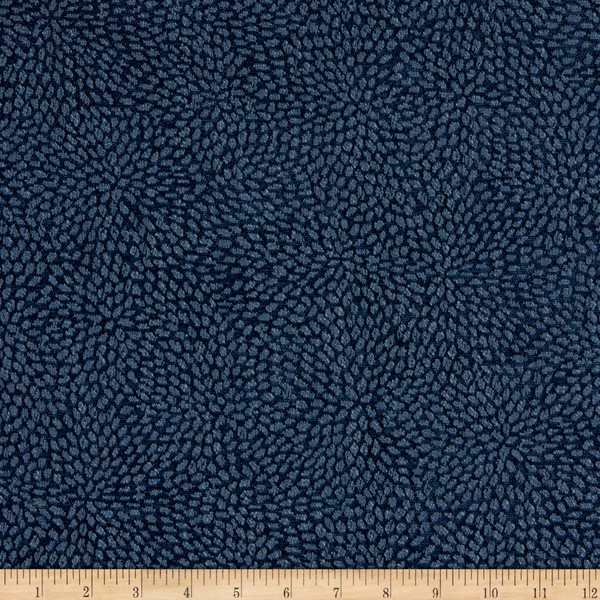 Hilary Farr Dot Calm Jacquard Midnight | Very Heavyweight Jacquard Fabric | Home Decor Fabric | 57" Wide