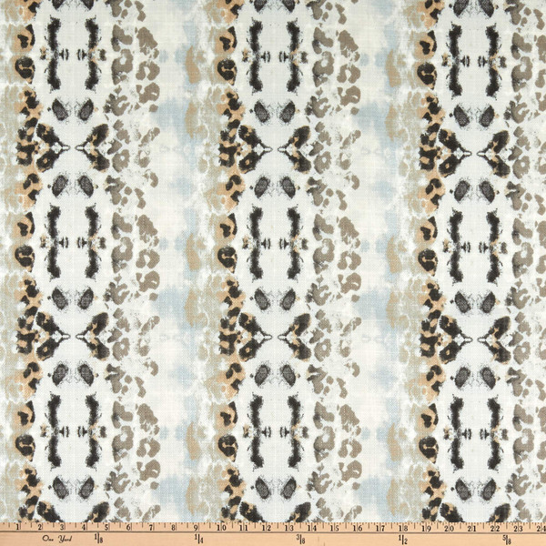 Premier Prints Mali Outdoor Luxe Mineral Blue | Medium Weight Outdoor Fabric | Home Decor Fabric | 54" Wide