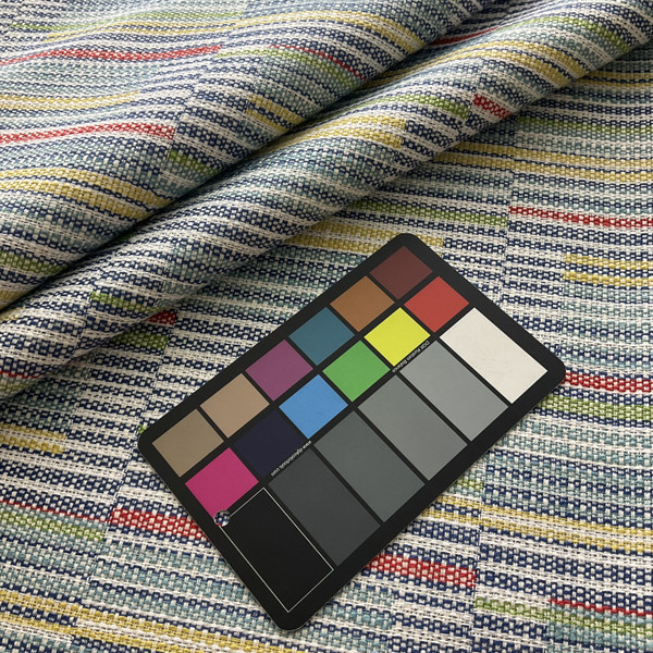 Artistry Tribal Southwest Rigo Jacquard Mosaic | Jacquard Upholstery Fabric | Blue / Red / Yellow / White | Heavyweight | 56.5" Wide | By the Yard