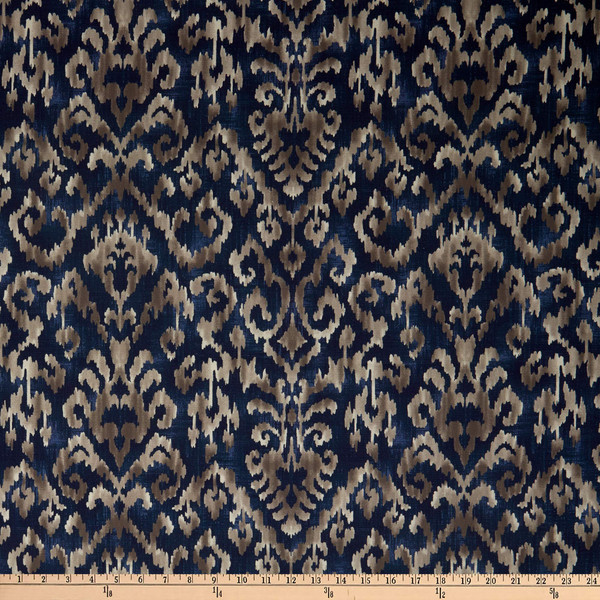 Magnolia Home Fashions Komodo Duck Navy | Medium Weight Duck Fabric | Home Decor Fabric | 54" Wide