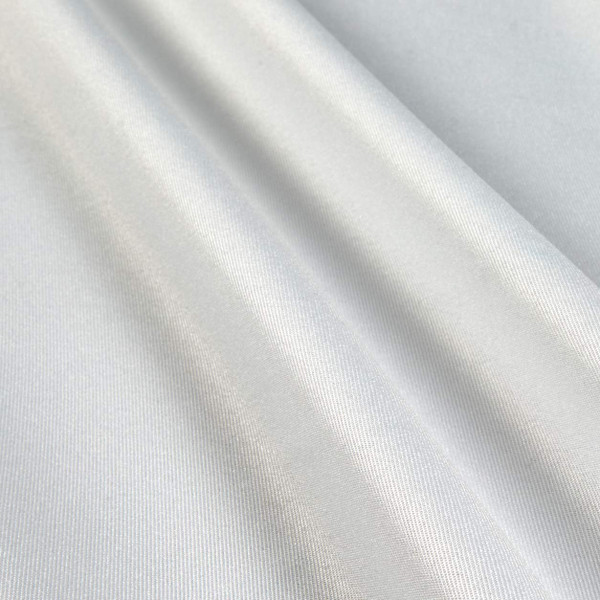 Polyester Twill Solid Off White | Medium Weight Twill Fabric | Home Decor Fabric | 58" Wide