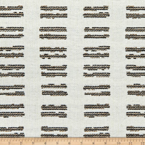 Performatex Simple & Bold Outdoor Woven B&W | Medium Weight Outdoor, Woven Fabric | Home Decor Fabric | 54" Wide