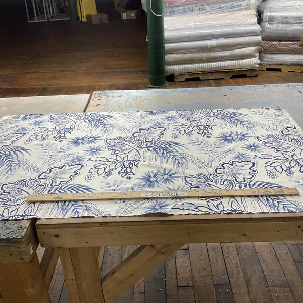 Tempo Fabrics Amazon Twill Indigo | Medium Weight Twill Fabric | Home Decor Fabric | 54" Wide