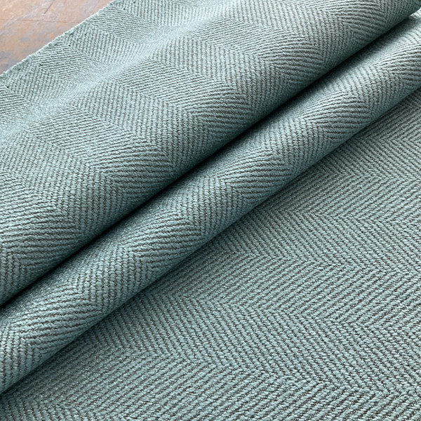 Artistry Piedmont Herringbone Jacquard Patina | Medium/Heavyweight Jacquard Fabric | Home Decor Fabric | 55" Wide