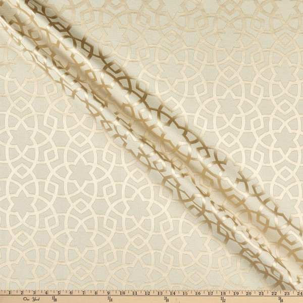 Eroica Astral Mantra Jacquard Sand | Medium Weight Jacquard Fabric | Home Decor Fabric | 58" Wide