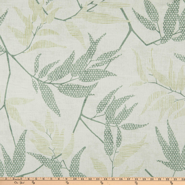 Robert Allen @ Home Enclave Slub Duck Grassland | Lightweight Duck Fabric | Home Decor Fabric | 55" Wide