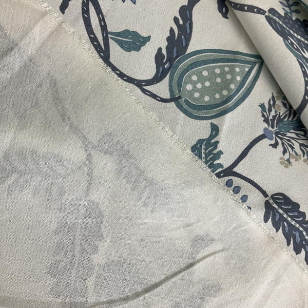 Laura & Kiran Palampore Print Duck Lagoon | Medium Weight Duck Fabric | Home Decor Fabric | 56" Wide