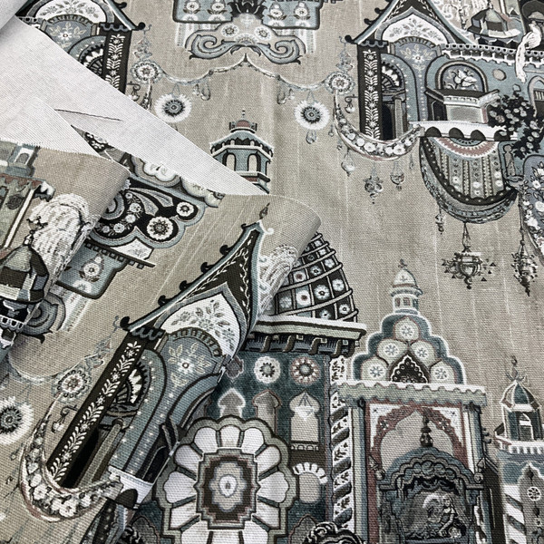 Swavelle Highclere Duck Moonlight | Medium Weight Duck Fabric | Home Decor Fabric | 54" Wide