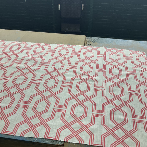 Scott Living Ander Luxe Canvas Sunset Coral | Medium/Heavyweight Canvas Fabric | Home Decor Fabric | 54" Wide