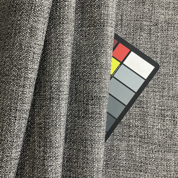 Eroica Nano Clean Arizona Performance Basketweave Dobby Charcoal | Medium Weight Dobby, Basketweave Fabric | Home Decor Fabric | 55" Wide