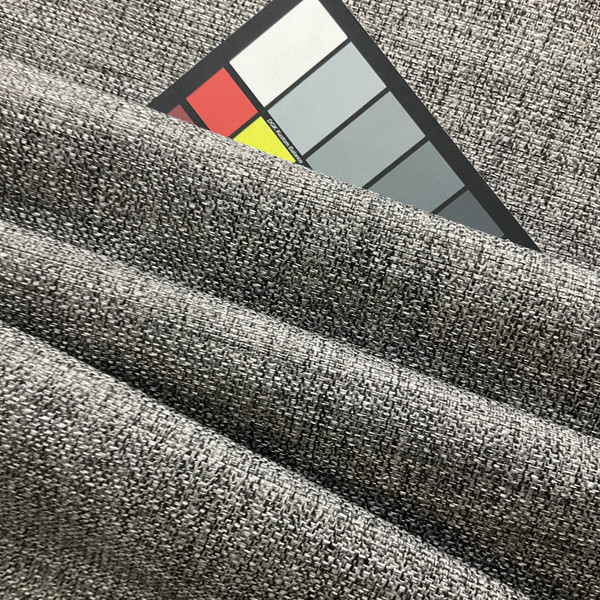 Eroica Nano Clean Arizona Performance Basketweave Dobby Charcoal | Medium Weight Dobby, Basketweave Fabric | Home Decor Fabric | 55" Wide