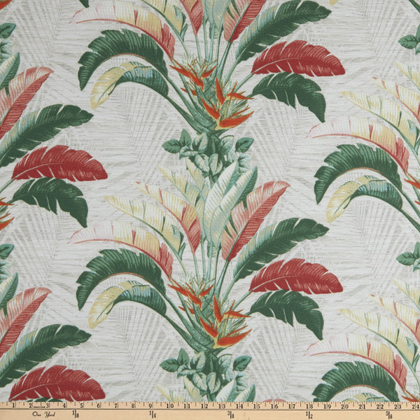 Tommy Bahama Outdoor Banana Leaves Jade | Medium Weight Outdoor Fabric | Home Decor Fabric | 54" Wide