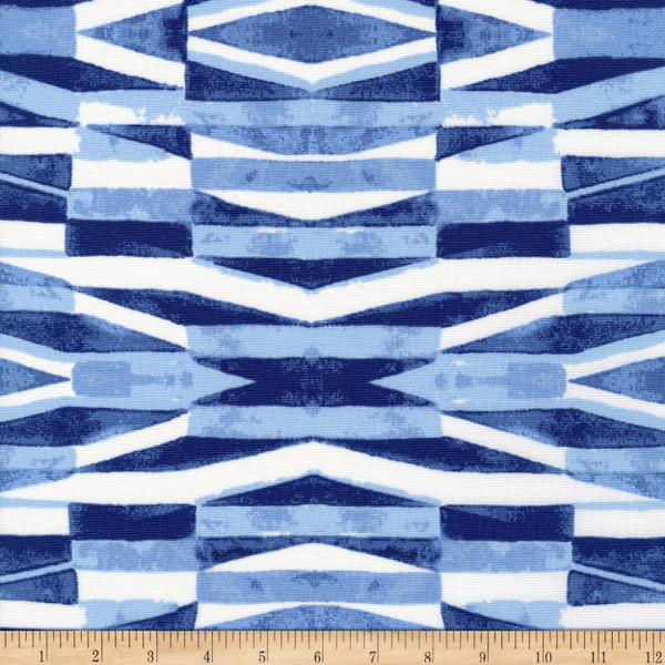Tommy Bahama Outdoor Nevis Waves Sailor | Medium Weight Outdoor Fabric | Home Decor Fabric | 54" Wide
