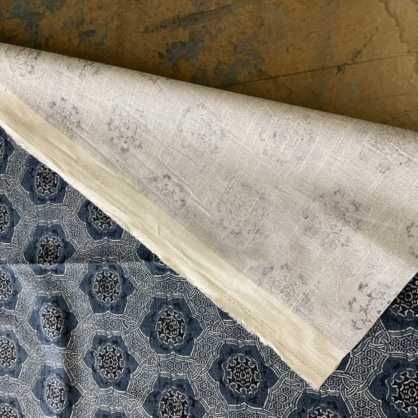 PKL Studio Trinket Duck Indigo | Medium Weight Duck Fabric | Home Decor Fabric | 54" Wide