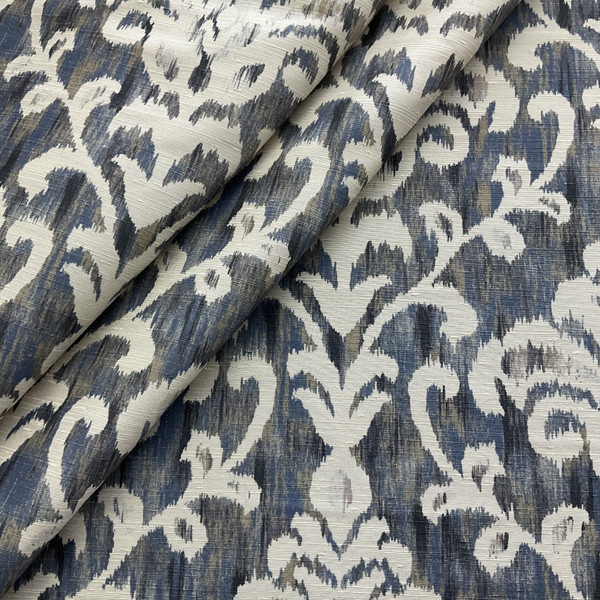 PKL Studio Brigitte Duck Indigo | Medium Weight Duck Fabric | Home Decor Fabric | 54" Wide