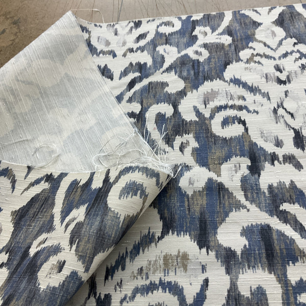 PKL Studio Brigitte Duck Indigo | Medium Weight Duck Fabric | Home Decor Fabric | 54" Wide