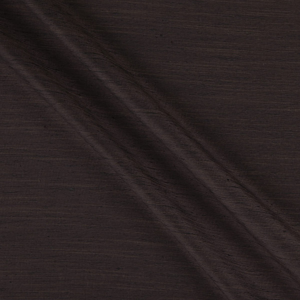 Isla Raw Slub Faux Silk Chocolate | Lightweight Dupioni Fabric | Home Decor Fabric | 54" Wide