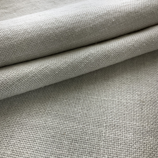 European Linen Sag Harbor Tumbled Beach | Medium Weight Linen Fabric | Home Decor Fabric | 54" Wide