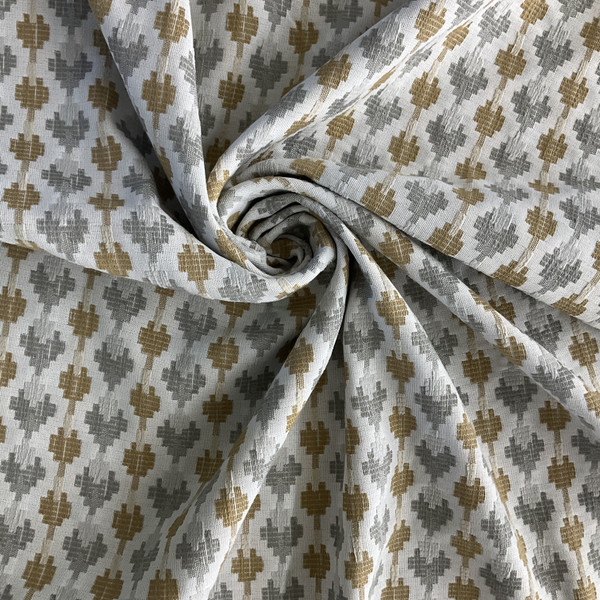 InsideOut Indoor/Outdoor Performance Halfway Rock Woven Jacquard Driftwood | Very Heavyweight Outdoor, Jacquard Fabric | Home Decor Fabric | 57" Wide