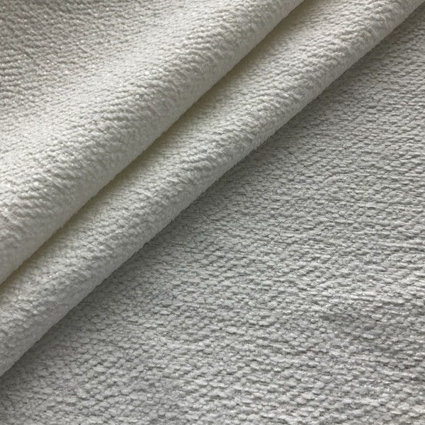 InsideOut Indoor/Outdoor Performance Redondo Chenille Jacquard Snow | Very Heavyweight Jacquard, Outdoor, Chenille Fabric | Home Decor Fabric | 54" Wide