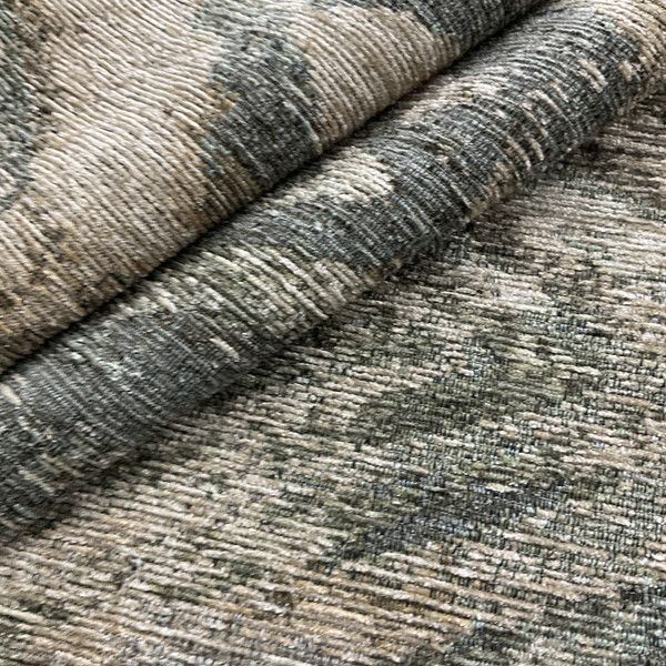 Swavelle Wind River Geo Chenille Moss | Heavyweight Chenille Fabric | Home Decor Fabric | 58" Wide