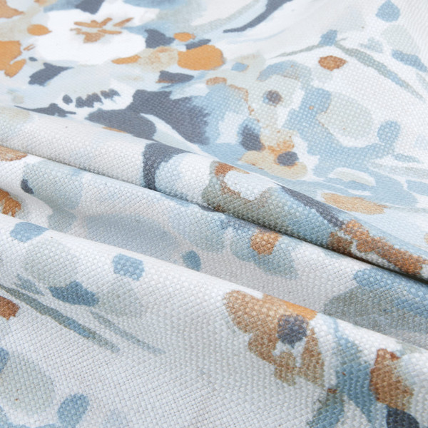 Swavelle Happy Valley Basketweave Seascape | Medium/Heavyweight Basketweave Fabric | Home Decor Fabric | 54" Wide