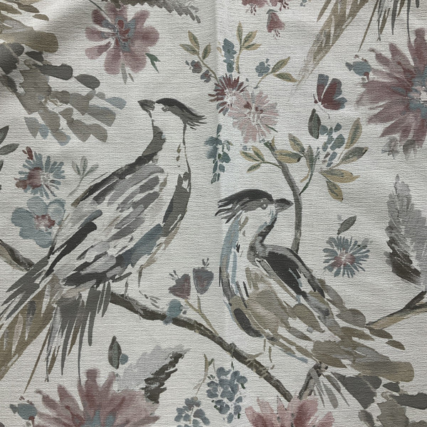 Swavelle Chambalon Duck White Tea | Medium Weight Duck Fabric | Home Decor Fabric | 55" Wide