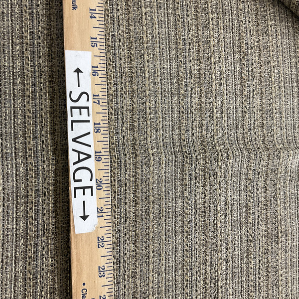 Bella Dura Home Performance Handloom Teak | Heavyweight Outdoor Fabric | Home Decor Fabric | 55" Wide