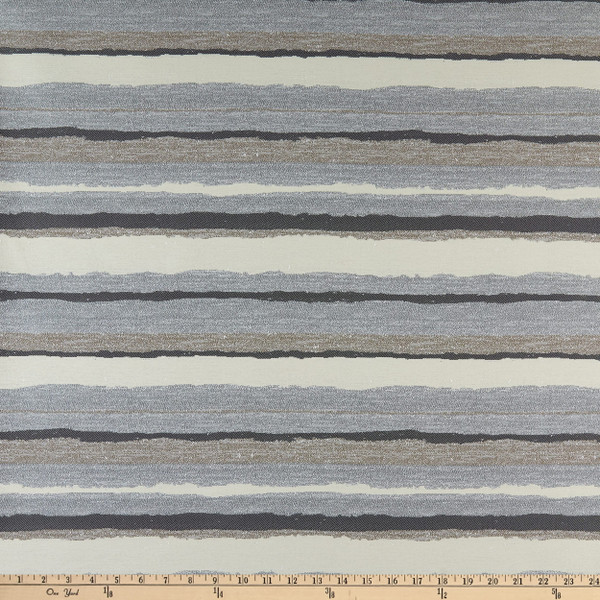 Bella Dura Home Performance Mesa Silvermine | Heavyweight Outdoor, Jacquard Fabric | Home Decor Fabric | 55" Wide
