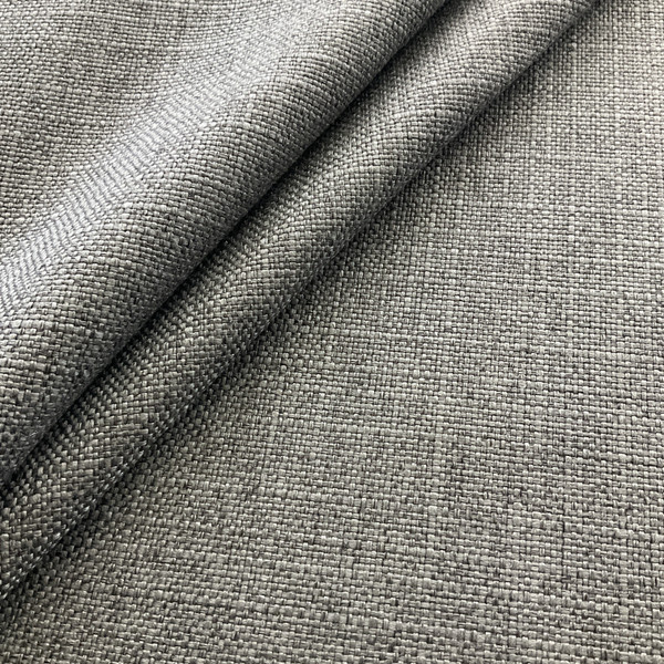 Europatex Yarn Dyed Linsen Faux Linen Fossil | Heavyweight Linen Fabric | Home Decor Fabric | 55" Wide