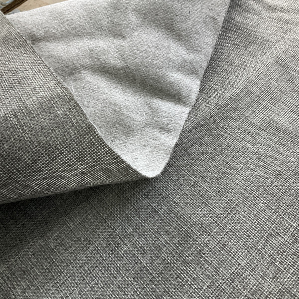 Europatex Tacoma Woven Steel | Lightweight Woven Fabric | Home Decor Fabric | 57" Wide