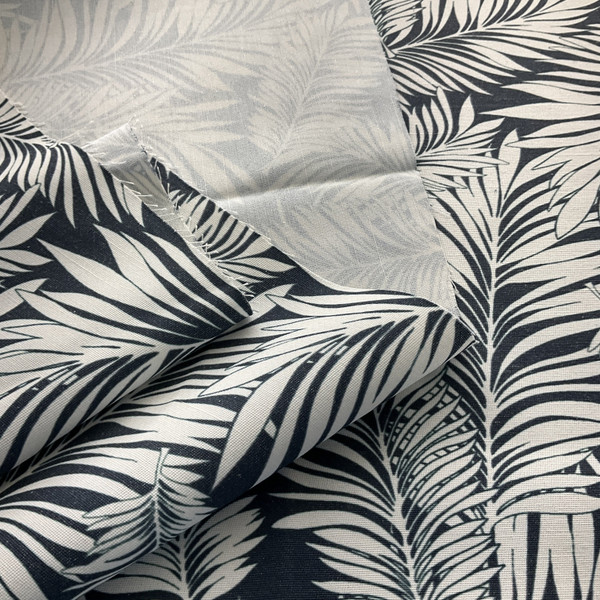 Comersan Fabrics Acuario Duck Navy/White | Lightweight Duck Fabric | Home Decor Fabric | 55" Wide